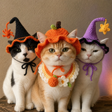 WhiskerCharm™ Knitted Cat Costume Collection